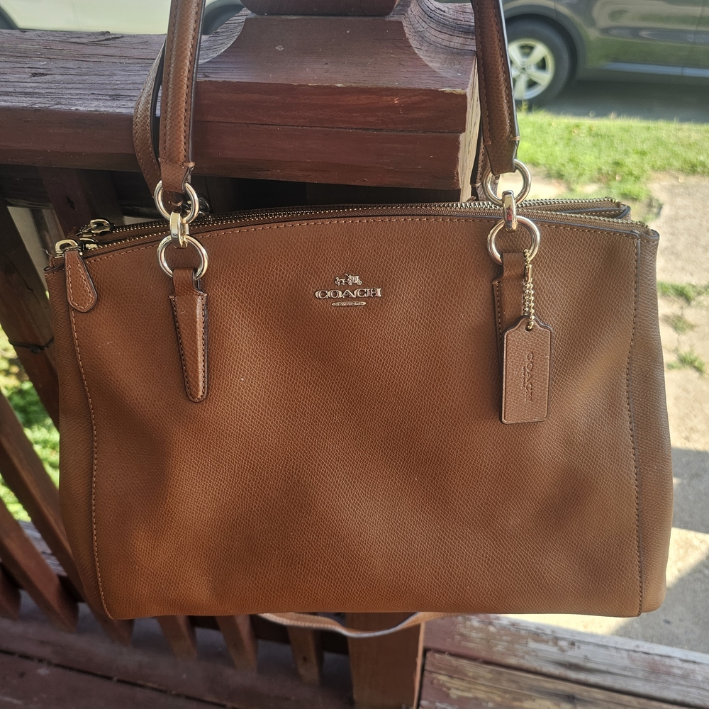 Coach Tan Leather Women's Bag